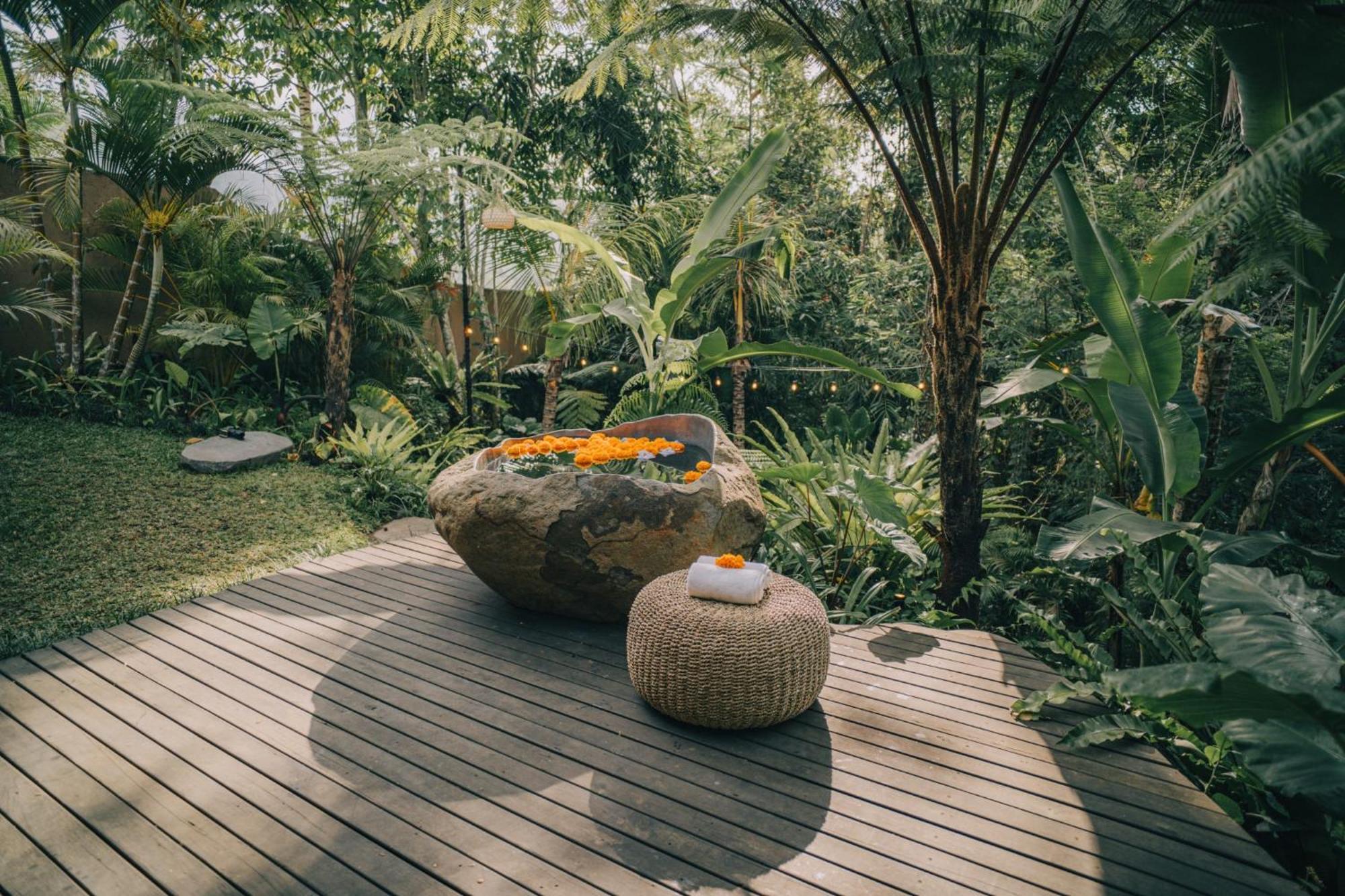 Hideout Eco Bamboo House Bali Villa Selat Cameră foto